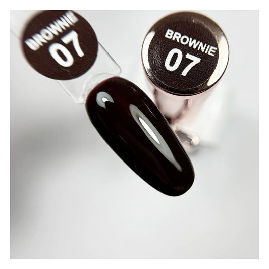Brownie 7 Illusion Beauty Nails – 10ml (marrón, chocolate)