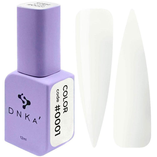 Esmalte semipermanente DNKA - 0001 BLANCO LECHOSO - 12 ML