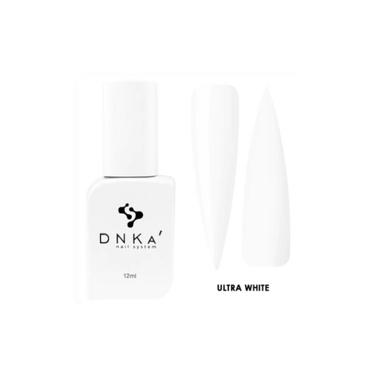 Esmalte semipermanente DNKA - ULTRA BLANCO (ultra white) - 12 ML