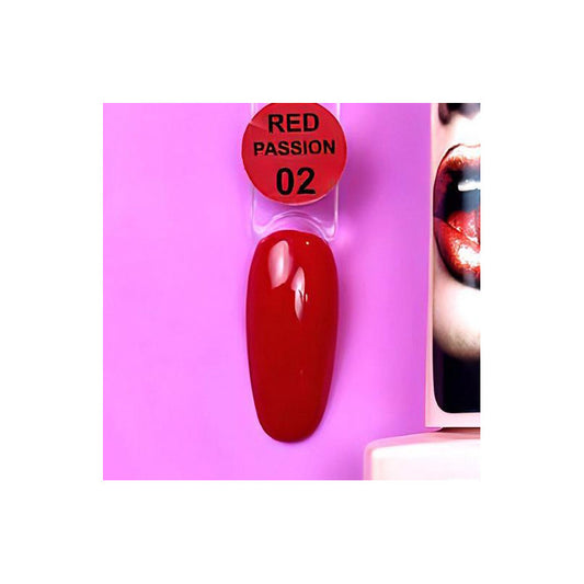 PASSION RED - 2 - Illusion Beauty Nails – 10ml (colección rojos)