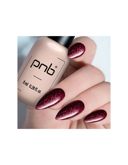 PNB Esmalte semipermanente - 374 Crazy Bordeaux - 8ml