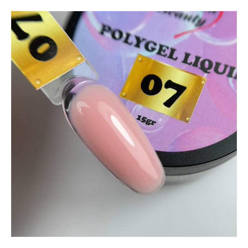 POLYGEL LIQUIDO #7 SIRENE ILUSION BEUTY 15ML (RIGIDO)